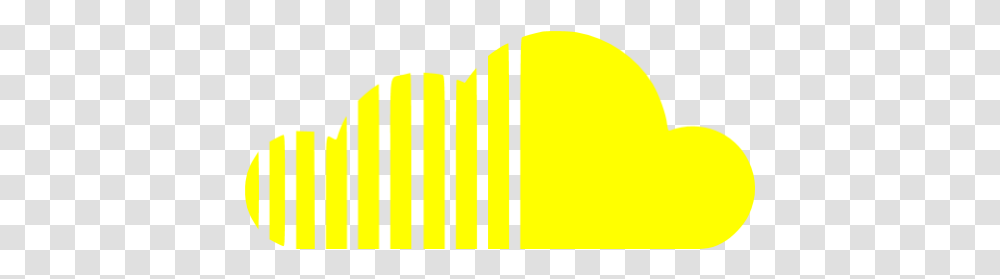 Yellow Soundcloud Icon Fond Logo Soundcloud, Gate, Tennis Ball, Sport, Sports Transparent Png