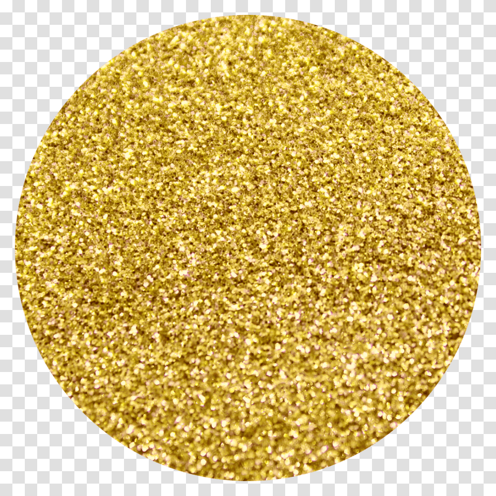 Yellow Sparkle Circulo Dorado Brillante, Light, Glitter, Rug, Gold Transparent Png