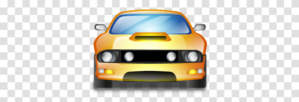 Yellow Sports Car Icon Clipart Image Iconbugcom Icon Car Icon, Vehicle, Transportation, Automobile, Bumper Transparent Png
