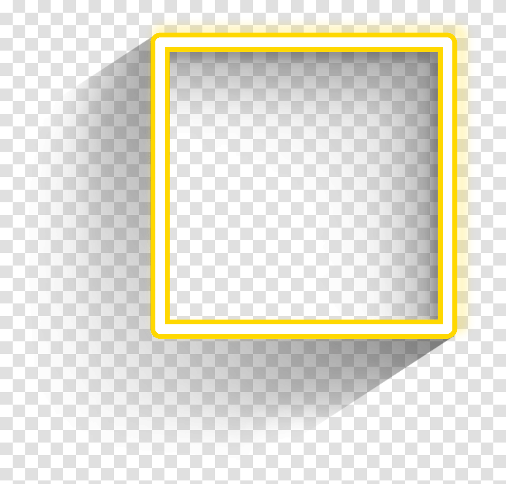 Yellow Square Plot, Monitor, Screen, Electronics Transparent Png