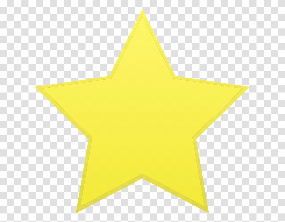 Yellow Star Clip Art, Star Symbol, Box Transparent Png