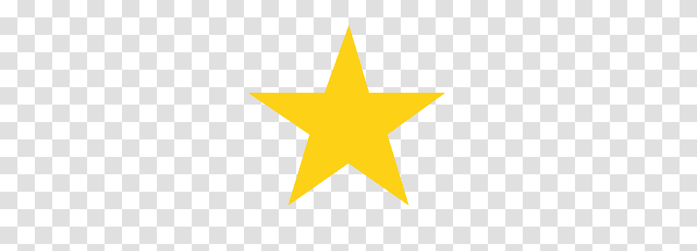 Yellow Star, Star Symbol, Cross Transparent Png