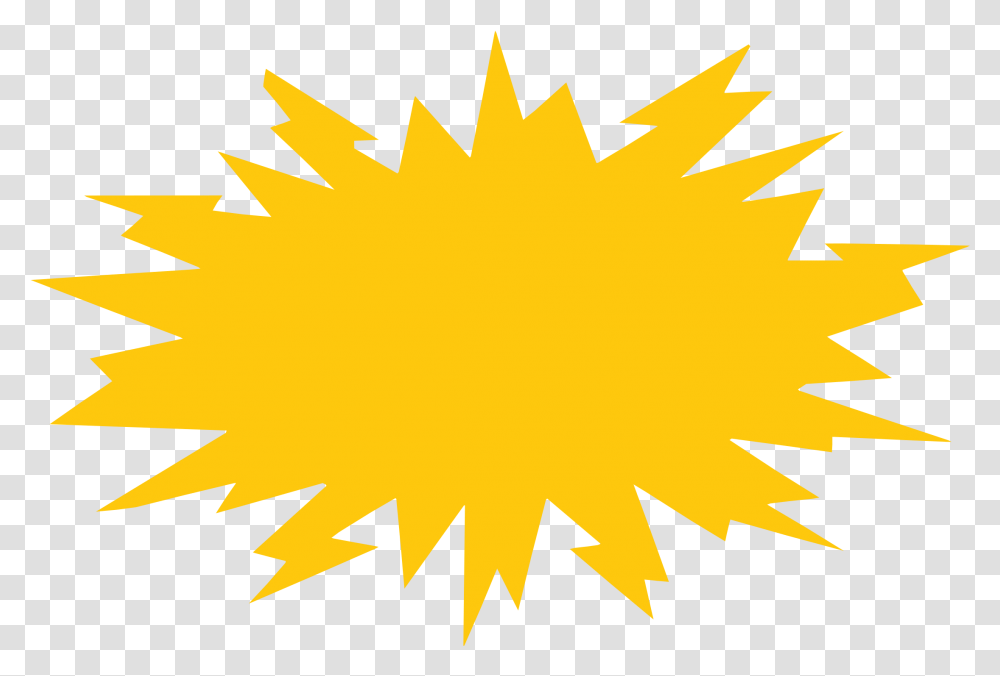 Yellow Starburst 7 Image Certificate Star, Outdoors, Nature, Sky, Plant Transparent Png