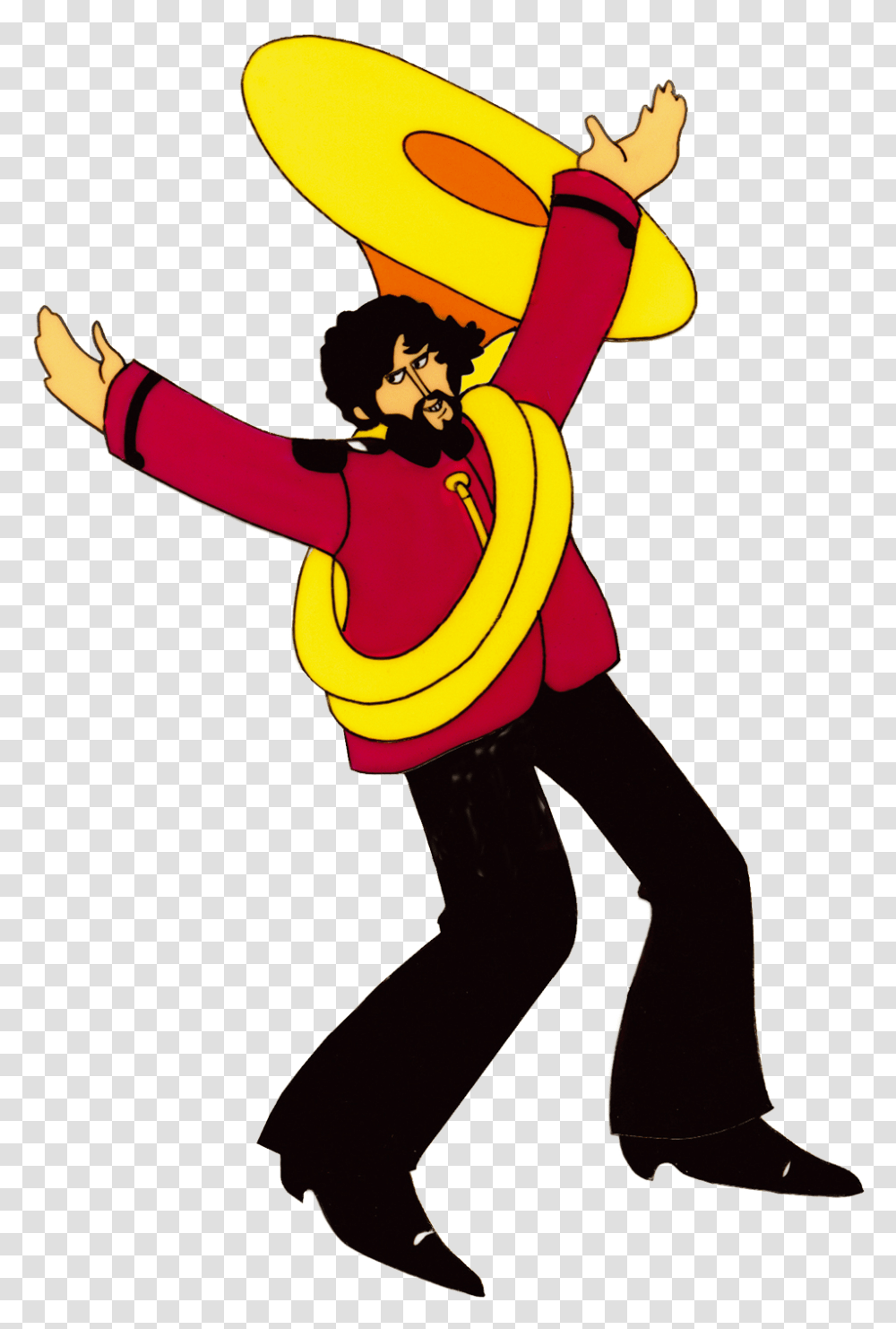 Yellow Submarine Beatles, Person, Costume, People, Face Transparent Png