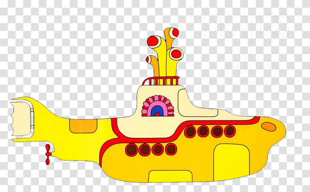 Yellow Submarine Beatles Yellow Submarine, Blackboard, Text, Art, Graphics Transparent Png