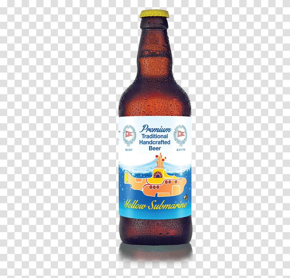 Yellow Submarine, Beer, Alcohol, Beverage, Drink Transparent Png