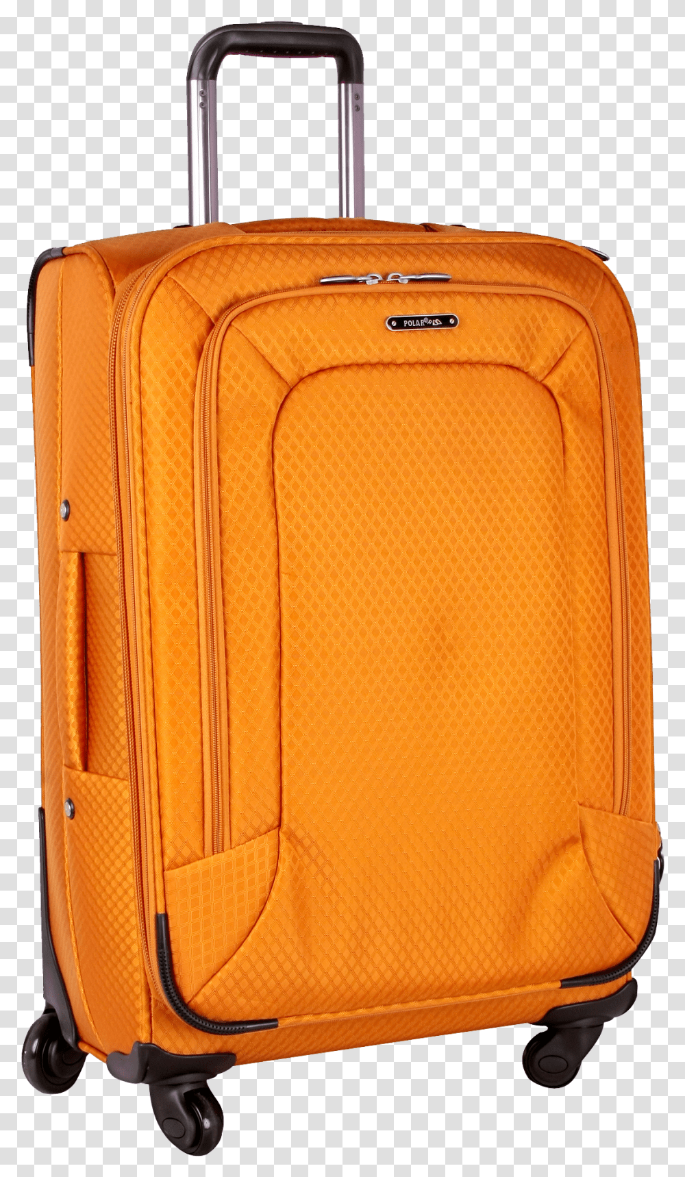 Yellow Suitcase Image Images Luggage Orange Luggage, Backpack, Bag Transparent Png