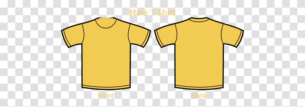 Yellow T Shirt Clip Art At Clkercom Vector Clip Art Tshirt Light Yellow, Clothing, Apparel, T-Shirt Transparent Png