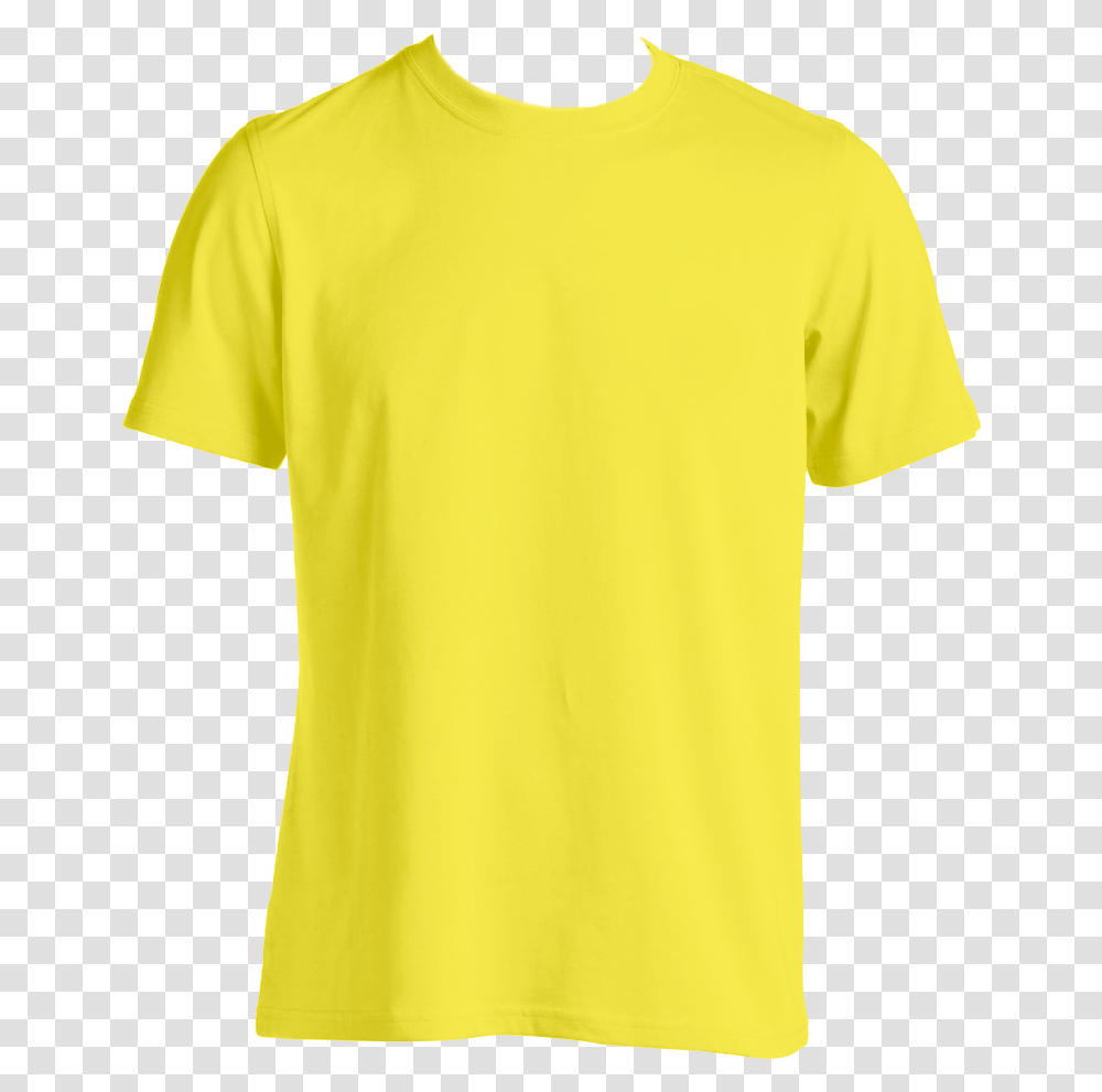 Yellow T Shirt Image, Apparel, T-Shirt, Sleeve Transparent Png
