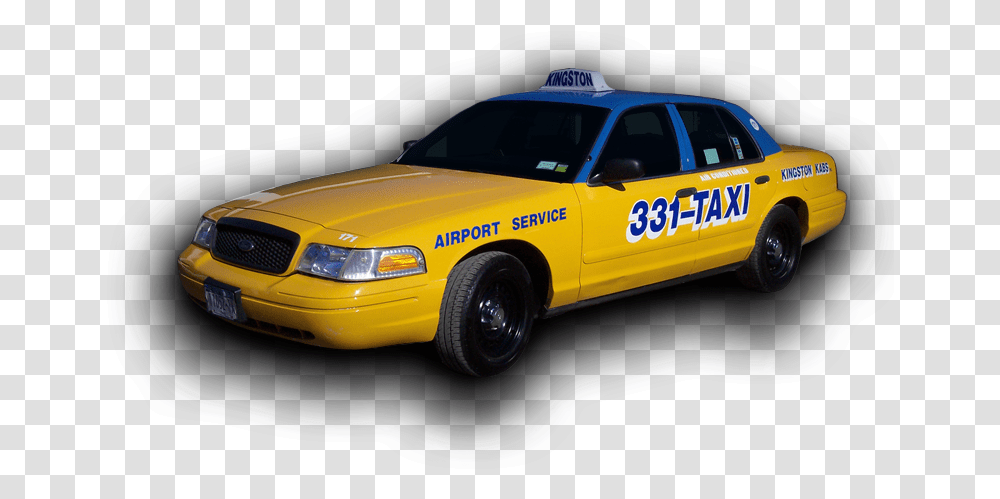 Yellow Taxi Ford Crown Victoria Police Interceptor, Car, Vehicle, Transportation, Automobile Transparent Png