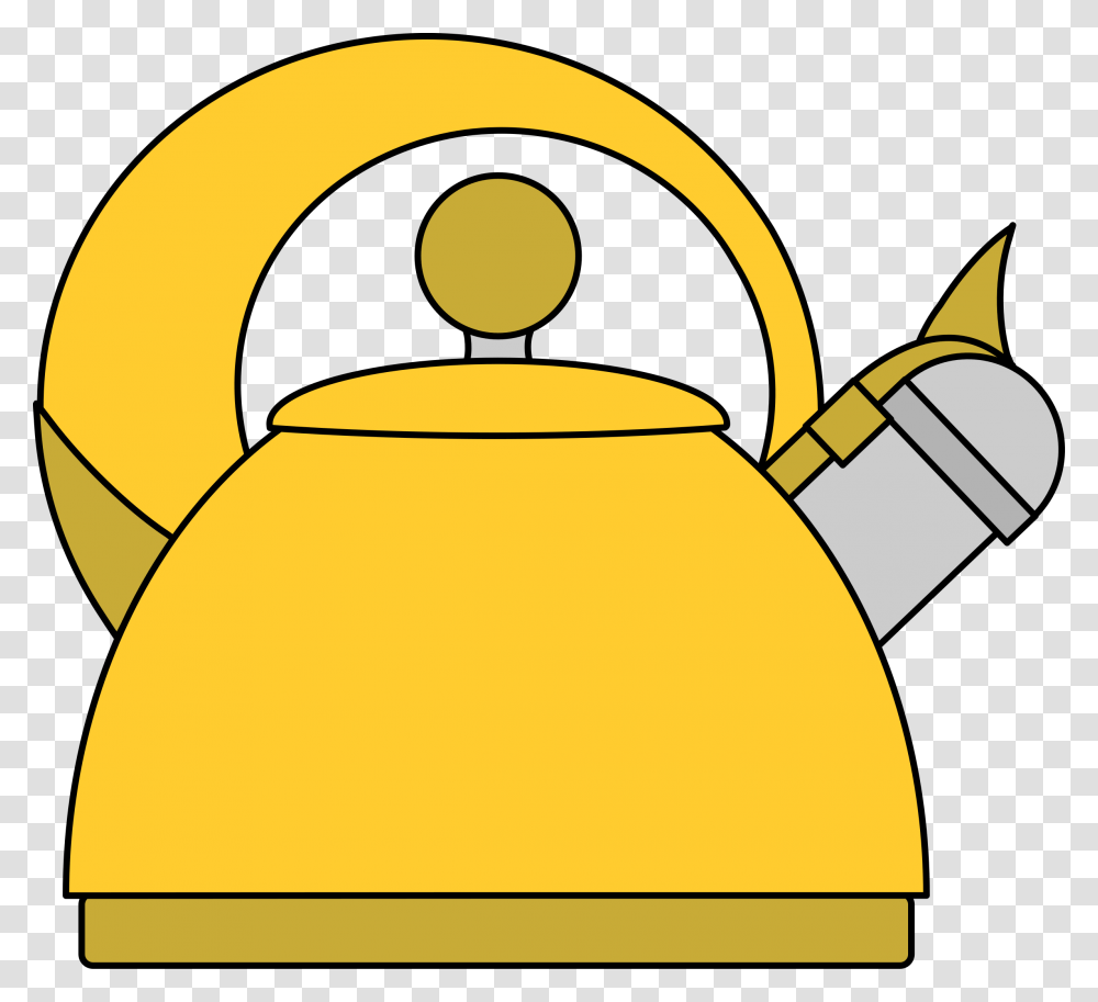 Yellow Teapot Icons, Kettle, Pottery Transparent Png