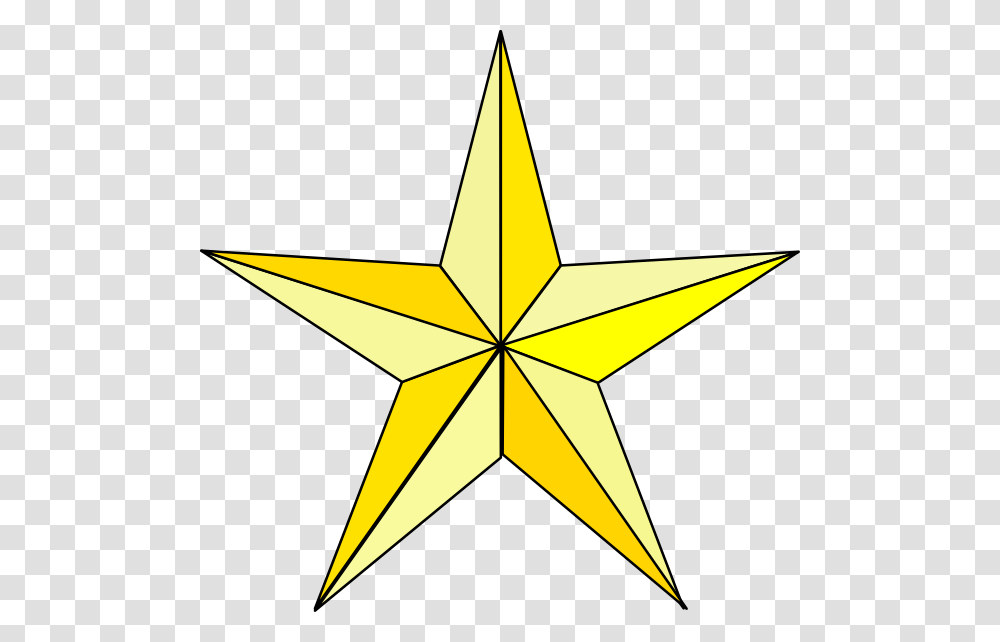 Yellow Texas Star, Star Symbol, Airplane, Aircraft Transparent Png