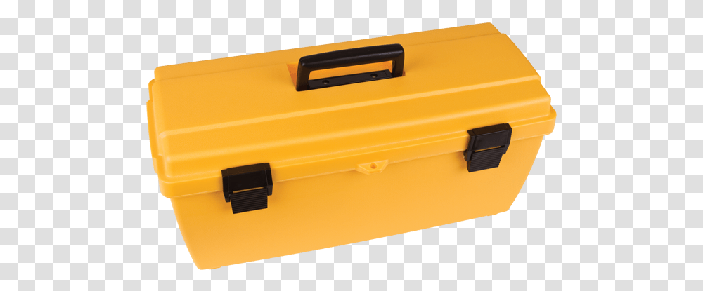 Yellow Tool Box Yellow Plastic Tool Box, Treasure Transparent Png