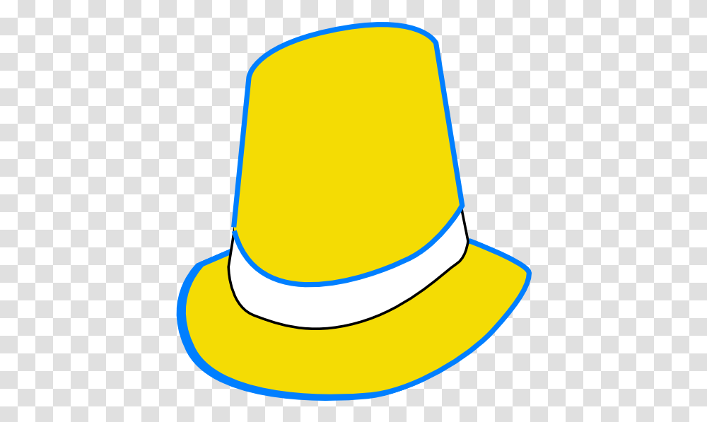 Yellow Top Hat Clipart, Apparel, Baseball Cap, Sombrero Transparent Png