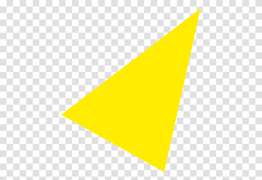 Yellow Triangle Transparent Png