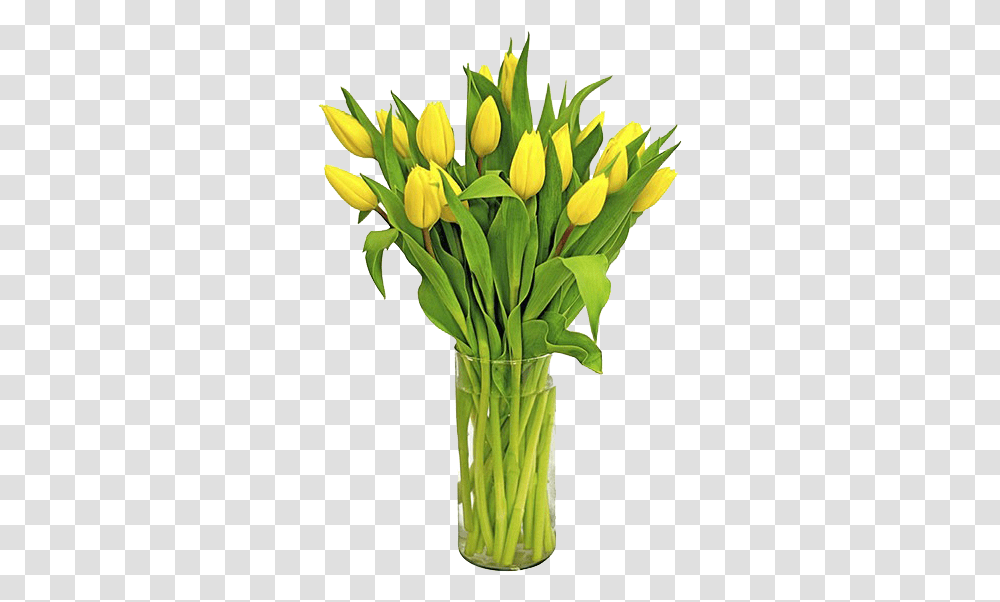 Yellow Tulips Background Flower, Plant, Blossom, Flower Arrangement, Flower Bouquet Transparent Png