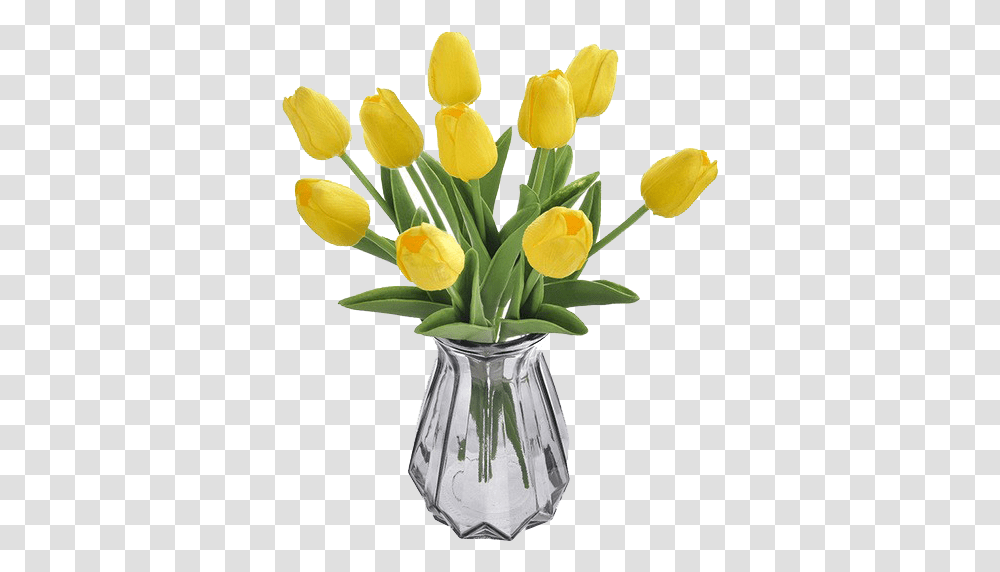 Yellow Tulips Free Pic, Plant, Flower, Blossom, Flower Arrangement Transparent Png