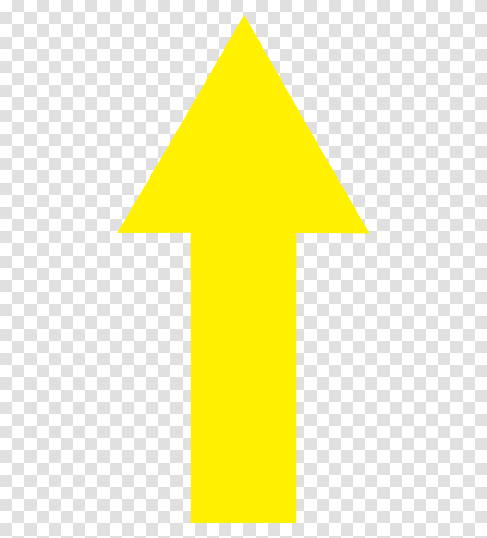 Yellow Up Arrow Yellow Arrow Pointing Up, Apparel, Logo Transparent Png