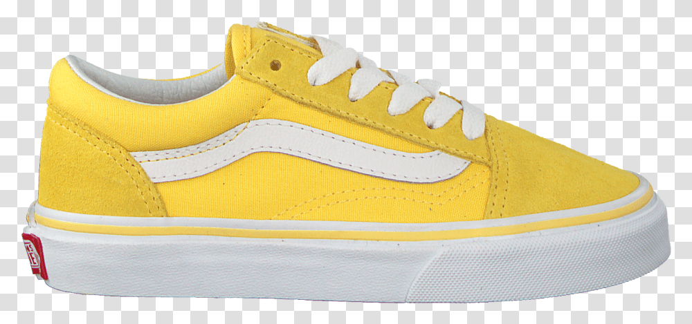 Yellow Vans Sneakers Uy Old Skool Aspen Goldtrue W Vans Meisjes Sneakers Heel Licht Geel, Shoe, Footwear, Apparel Transparent Png