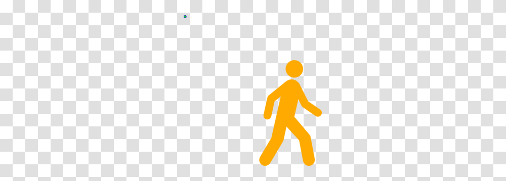 Yellow Walking Man Clip Art, Pedestrian, Person, Human Transparent Png