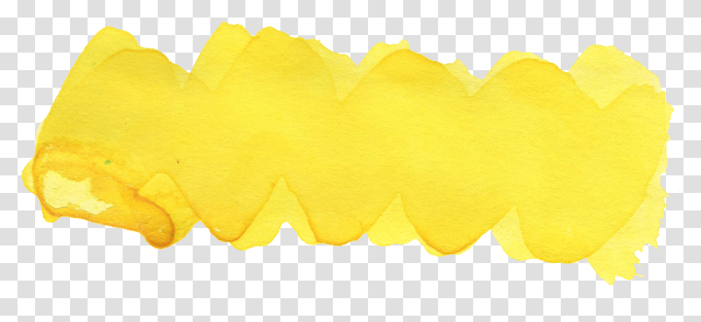 Yellow Watercolor Brush Stroke Water Color Brush Stroke Gold, Paper, Rug, Tar Transparent Png