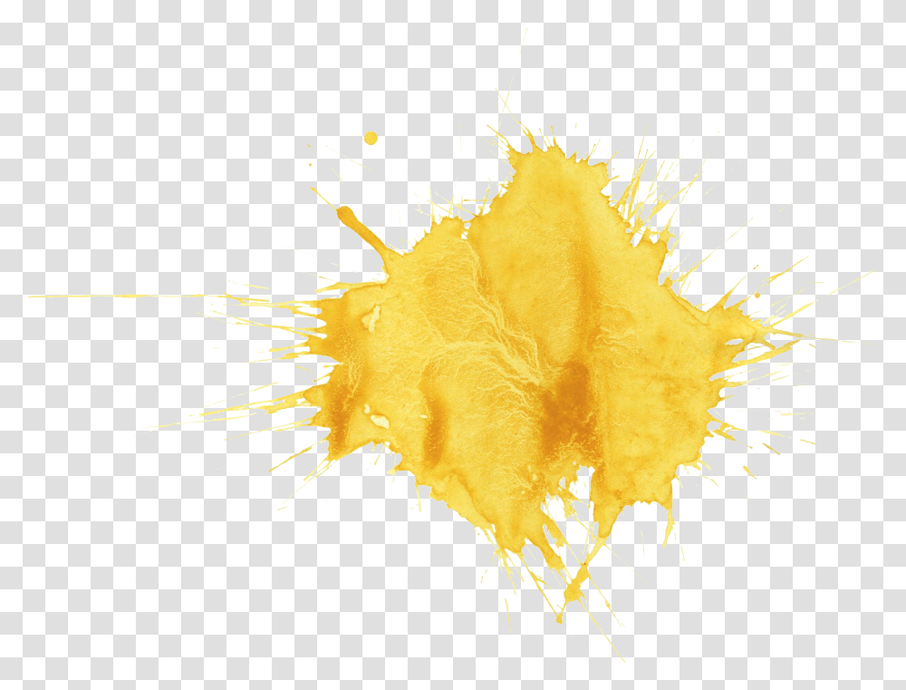 Yellow Watercolor Splatter Onlygfxcom Gold Watercolor Background, Leaf, Plant, Bonfire, Graphics Transparent Png