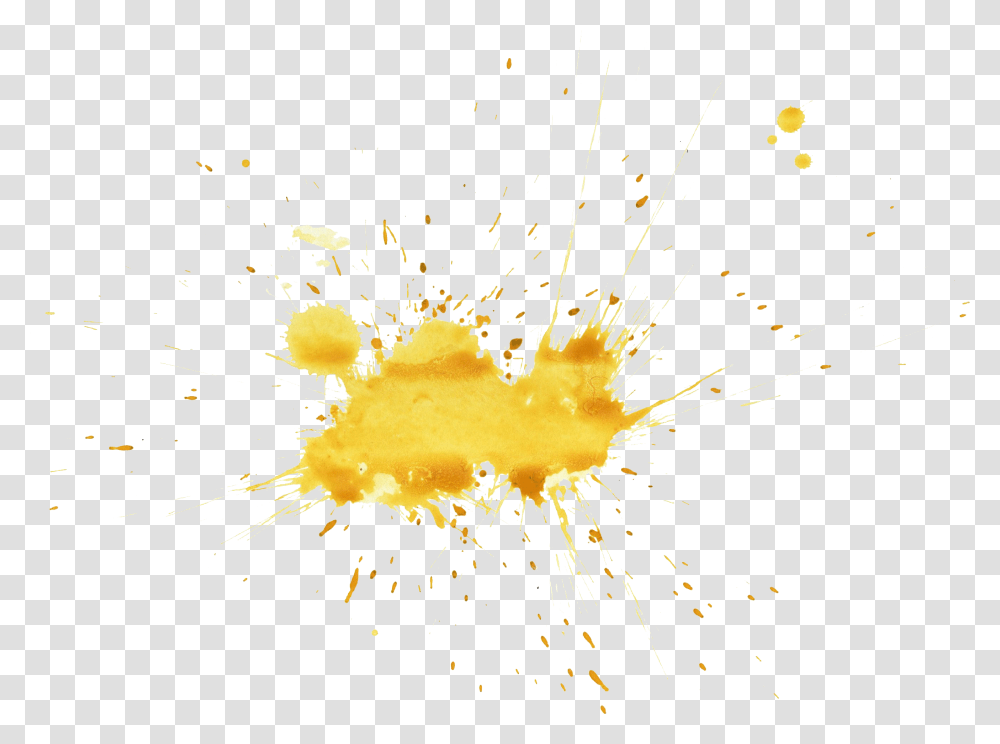 Yellow Watercolor Splatter Wallpaper, Outdoors, Nature, Flare, Light Transparent Png