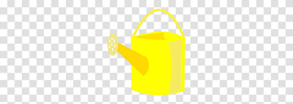 Yellow Watering Can Clip Art, Tin Transparent Png