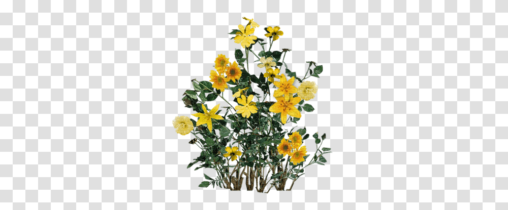 Yellow Wildflowers Sunshine3 Picmix Wort, Plant, Acanthaceae, Flower Arrangement, Pottery Transparent Png