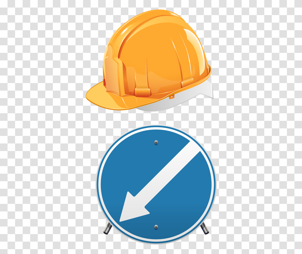 Yellow Work Cap Cone De Obra, Apparel, Helmet, Hardhat Transparent Png