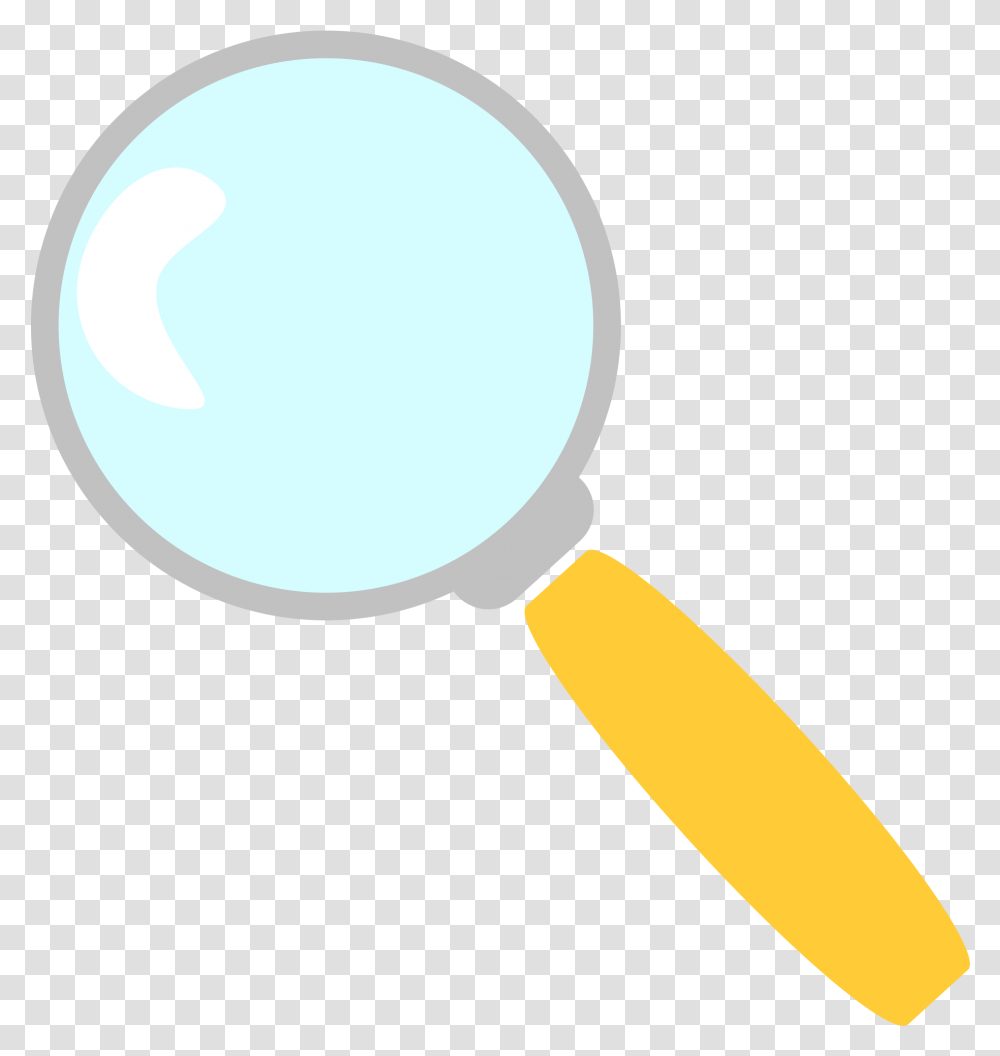 Yellowcircleline Clip Art Magnification Glass, Magnifying, Lamp Transparent Png