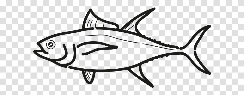 Yellowfin Tuna Atlantic Bluefin Tuna, Animal, Sea Life, Fish, Stencil Transparent Png