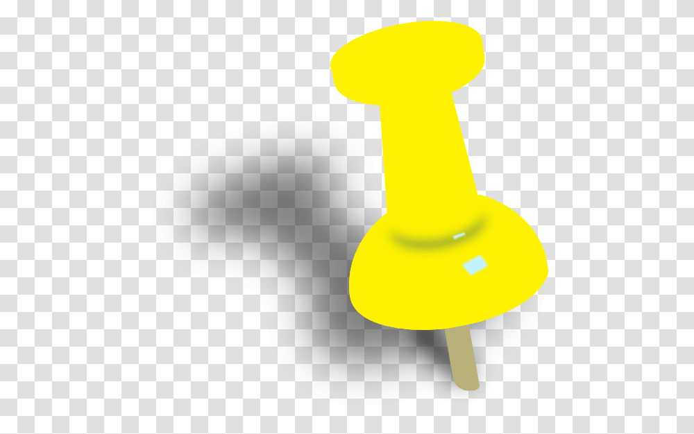 Yellowish Orange Push Pin Clip Art, Hammer, Tool Transparent Png