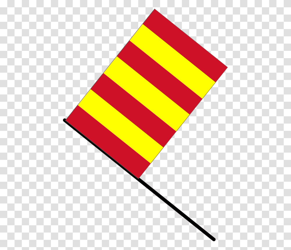 Yellowred Stripe Flag, Sport, Label Transparent Png