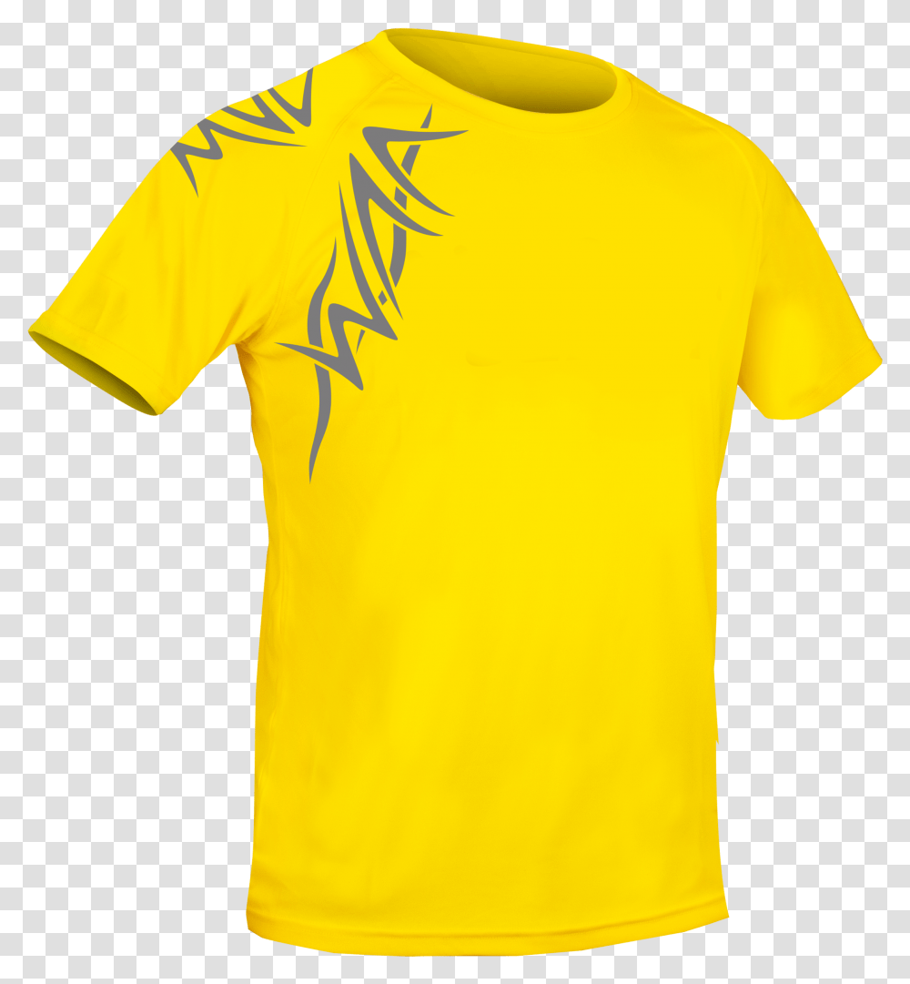 Yellowtitle Yellow Active Shirt, Apparel, T-Shirt, Sleeve Transparent Png