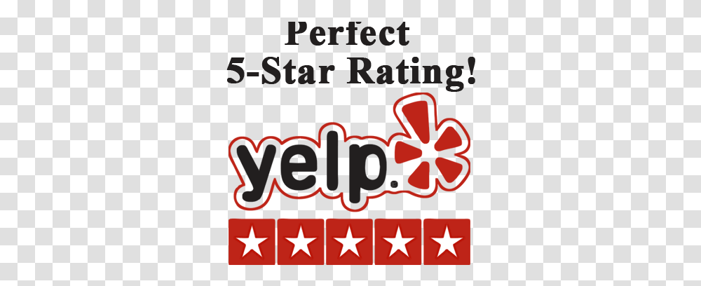 Yelp 5 Star Rating Yelp 5 Star Rating, Text, Symbol, Poster, Advertisement Transparent Png
