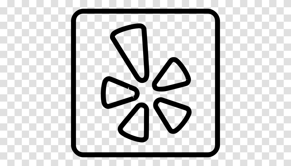 Yelp Outline Icon, Gray, World Of Warcraft Transparent Png