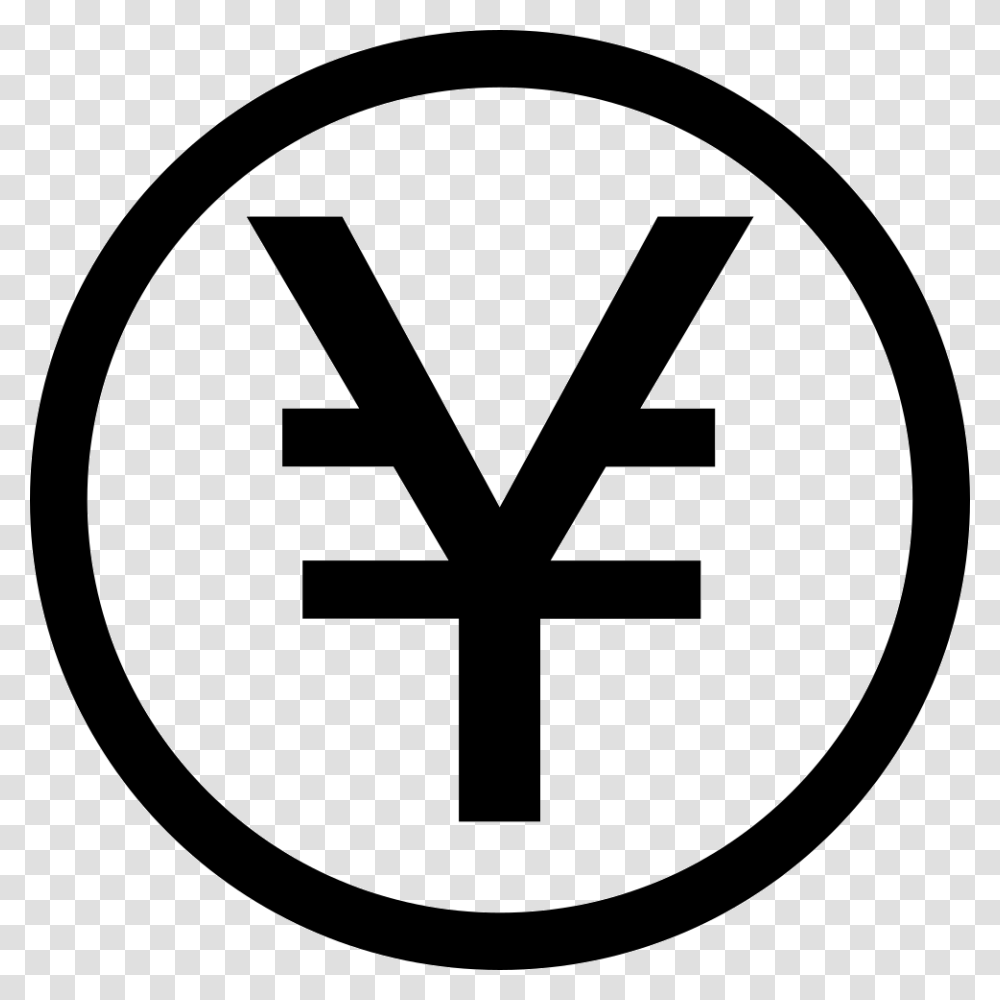 Yen Coin Compas Icon, Logo, Trademark, Rug Transparent Png