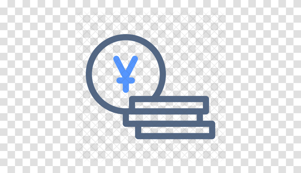 Yen Coins Icon Clip Art, Symbol, Text, Number, Logo Transparent Png