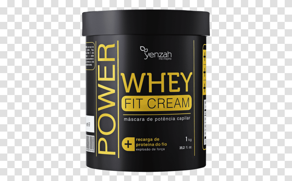 Yenzah Hair Mask Power Fit Whey Whey Fit Cream Yenzah, Bottle, Tin, Can Transparent Png