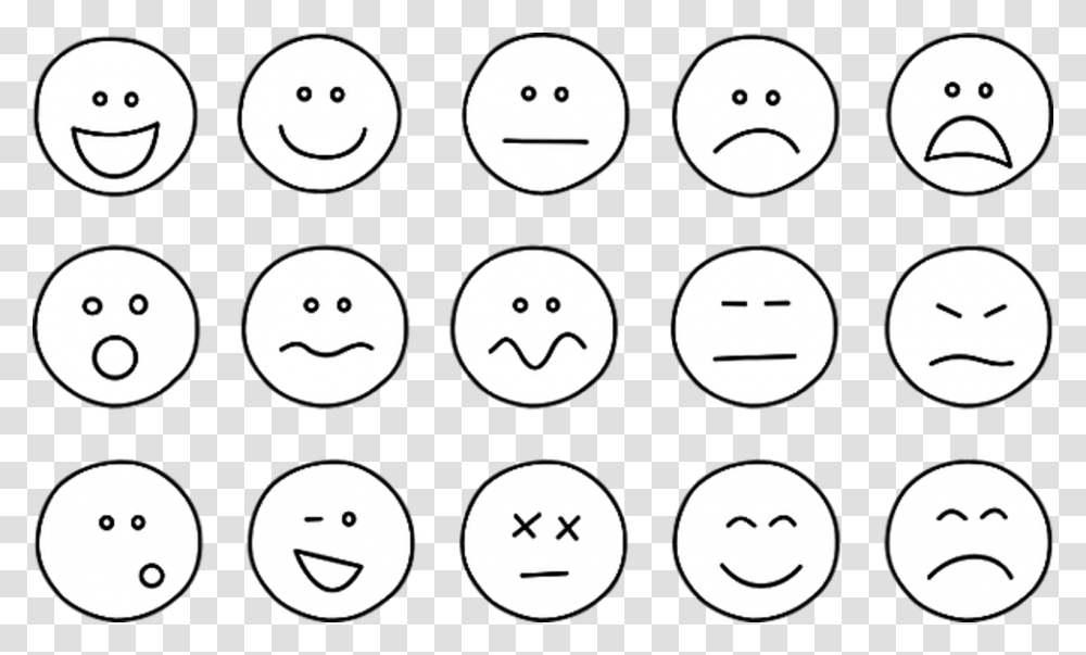 Yes Please Small Happy Face Clipart Black And White, Number, Word Transparent Png