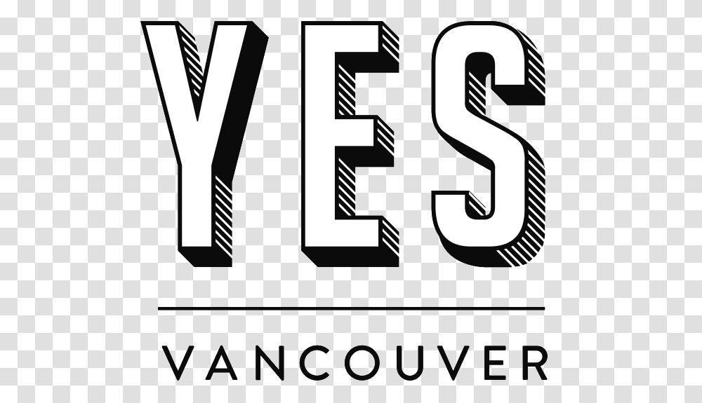 Yes Vancouver Logo, Number, Trademark Transparent Png