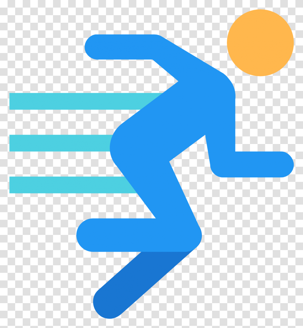 Yespress Energetic People Clipart In Pack 5062 Exercise Icon Background, Symbol, Cross, Sign, Pedestrian Transparent Png