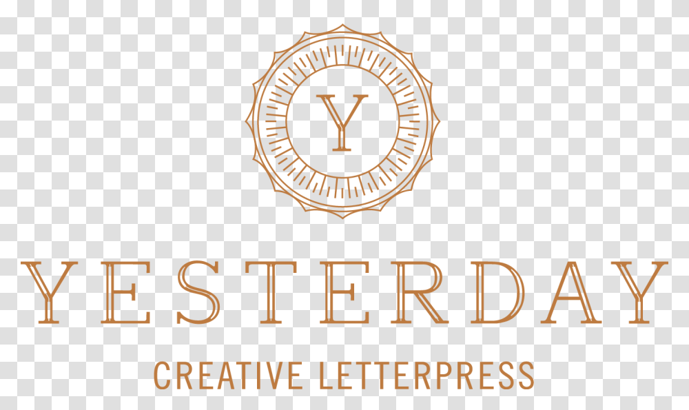 Yesterday Creative Letterpress And Foil Wedding Invitation Emblem, Logo, Trademark, Badge Transparent Png