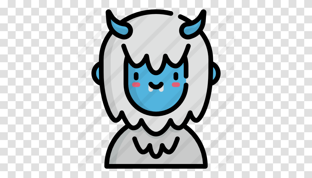 Yeti, Label, Mammal, Animal Transparent Png