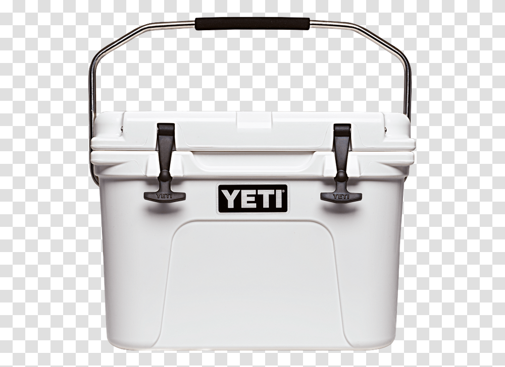 Yeti Roadie 20 White Cooler Yeti Roadie 20 Cooler White, Appliance, Sink Faucet, Bag, Handbag Transparent Png