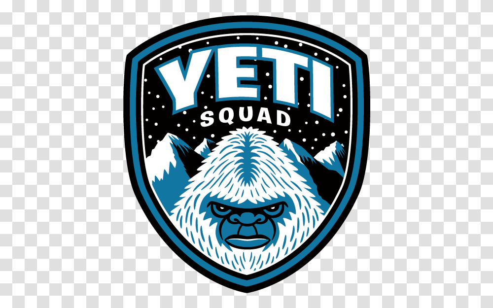 Yeti Squad Bigfoot Patrol Patch Patch Art Cartoon Cartoon Yeti Squad Patch, Label, Logo Transparent Png