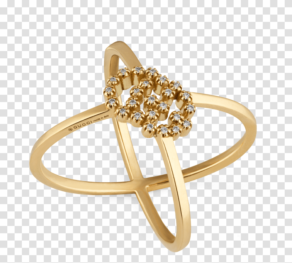 Yg Running G Ring With Diamonds Ring, Jewelry, Accessories, Accessory Transparent Png
