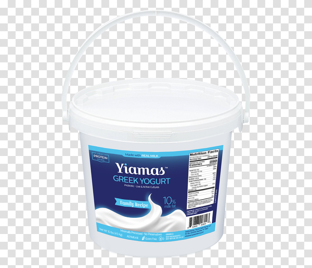 Yiamas Yogurt, Paint Container, Bucket Transparent Png