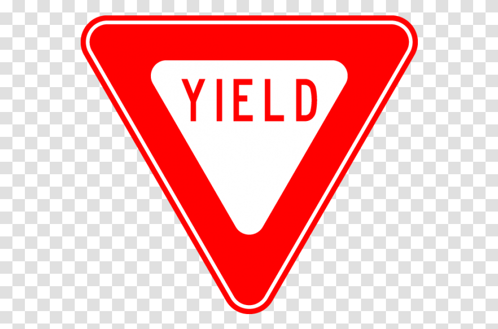 Yield Triangle, Sign, Road Sign, Ketchup Transparent Png